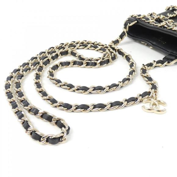 CHANEL Black Quilted Leather Phone Case for iPhone 12 AP1161 ⭐ - Picture 5 of 6